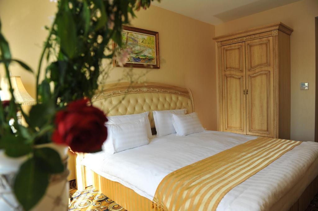 Park Hotel Stara Zagora Habitación foto A bedroom in a hotel
